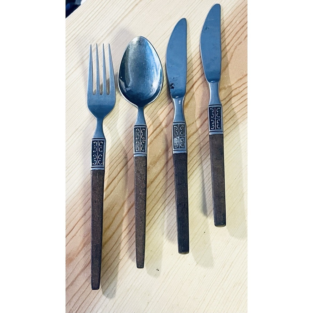 Vintage MCM Danish Ekco Eterna La Joya Japan Replacement Flatware - Picture 2 of 4